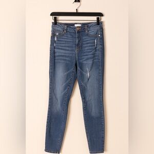 Altar’d State Stretch High Rise Ankle Skinny Jeans Size 9 (29x28) EUC